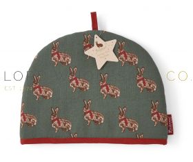 02-2796-Wholesale Heritage Hare Christmas Tea Cosy by Cooksmart