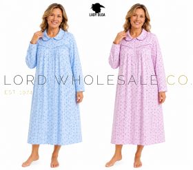 ladies long sleeve nightdresses wholesale UK winter styles