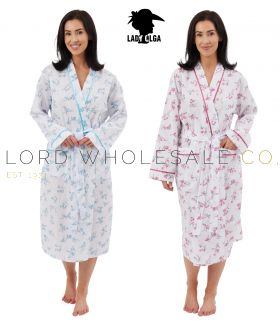 67233 Lady Olga Poly Cotton Robe
