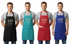 03-BEACHHUTAPRON-Wholesale Beach Hut Vibes Barbeque Aprons