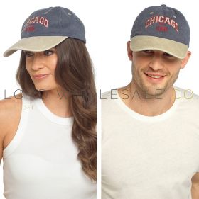 wholesale adults stonewashed caps vintage style UK