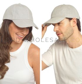 Adults linen caps available in wholesale packs.