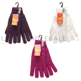 Ladies 3M Assorted Thinsulate Gloves by Heatguard 12 Pieces