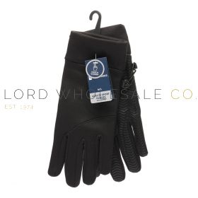 Adults Unisex Touchscreen Sport Gloves With Grips by Tom Franks 12 Pieces
