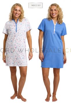 wholesale ladies cotton jersey nightdresses bulk order