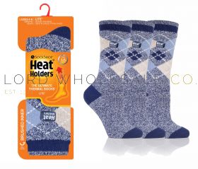Soft and cosy ladies thermal brushed socks available in bulk for retailers