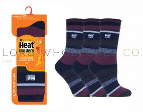 Bulk women’s brushed thermal socks designed for extra warmth and comfort
