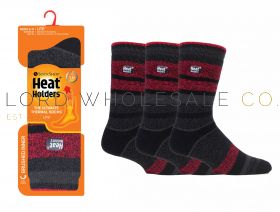 Wholesale men’s brushed thermal socks in assorted colours and warm fabrics