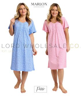 wholesale ladies short sleeve nightdresses bulk order