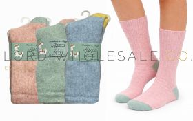 SE181 Wholesale Alpaca Wool Socks Supplier Feathers and Fluff