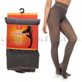 Ladies 140 Denier Sheer Effect Thermal Tights by Heatguard 4 Pieces