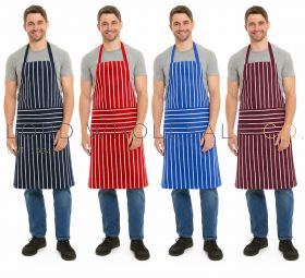 Wholesale Aprons Butchers Stripe