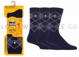 Men’s brushed thermal socks in assorted colours designed for extra warmth, available in wholesale packs.