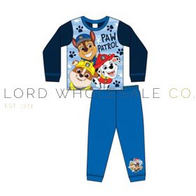 04-Z01_41574-Wholesale Boys Younger Paw Patrol Pyjama Set 9 Pieces