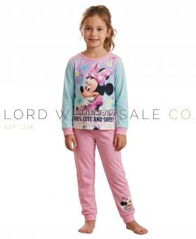 Girls Younger Minnie Mouse Pyjama Set 9 Pieces