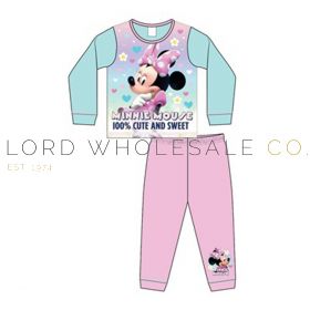 Girls Younger Minnie Mouse Pyjama Set 9 Pieces