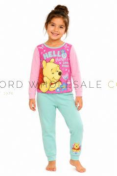 Girls Younger Winnie The Pooh Pyjama Set 9 Pieces