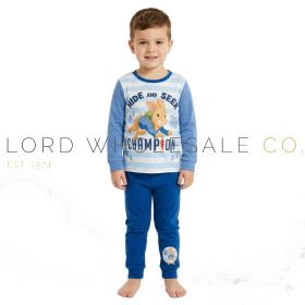 04-Z01_40923-Wholesale Boys Younger Peter Rabbit Pyjama Set 9 Pieces