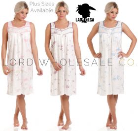 Lady Olga Sleeveless Nightdresses 0103