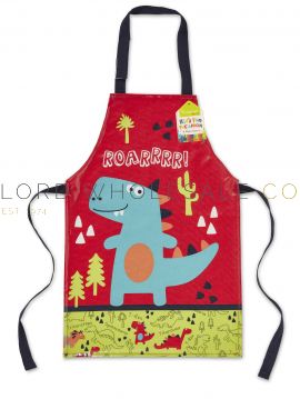 AP1024 Kids Dinosaur Wipe Clean Apron by Cooksmart