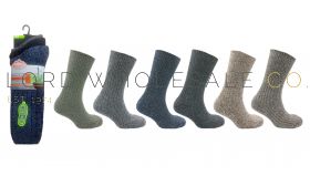 Men's 3pk Big Foot Standard Cushion Sole Wool Socks by Pro Hike