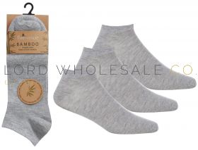 40B589 Wholesale Bamboo Trainer Socks