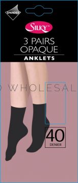 Wholesale 40 Denier Anklets