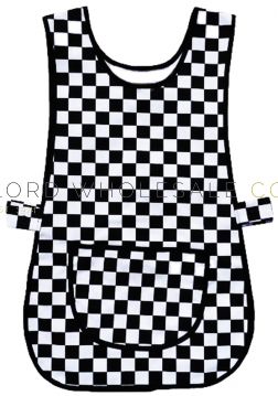 Black & White Checked Tabards