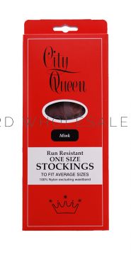 Run Resistant One Size Stockings By City Queen