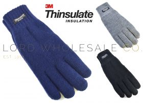 Ladies 3M Thinsulate Knitted Gloves GL137 12 pieces