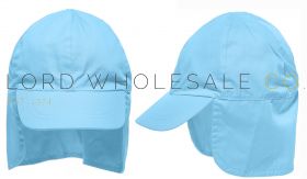 Younger Kids Light Blue Legionnaire Cap by Snuggle Shop 12 Pieces