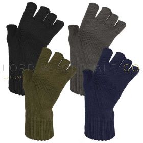 Mens Handy Thermal Fingerless Gloves
