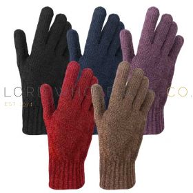 Ladies Chenille Gloves