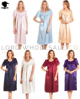 N56 English Made Satin Nightdresses