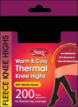 Wholesale Thermal Fleece Knee Highs