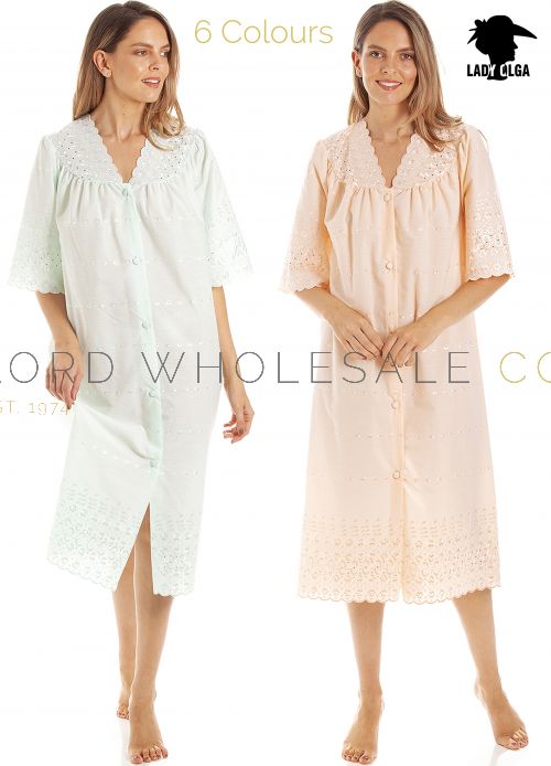 Button through nightdress clearance