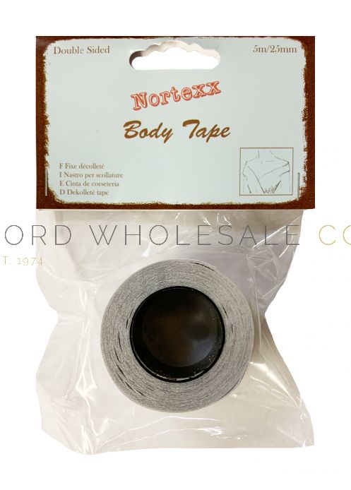Double Sided Body Tape 5 Metre Roll - Lord Wholesale Co