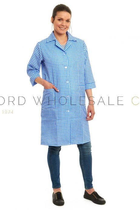 Gingham overall dress clearance