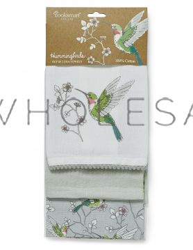 1825 Hummingbirds Tea Towels by Cooksmart