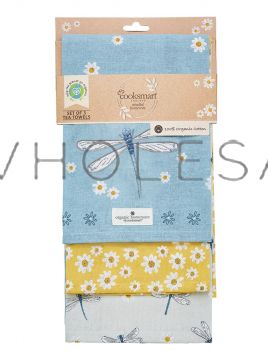 English Meadow Tea Towels 3 Pack by Cooksmart