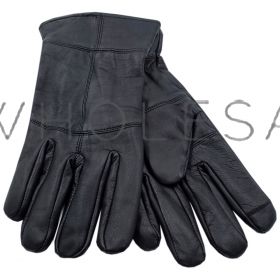 Mens Thinsulate Leather Touchscreen Gloves 12 Pieces