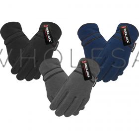 GLA172 Boys Thermal Lined Fleece Gloves