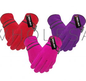 GLA173 Girls Thermal Lined Fleece Gloves