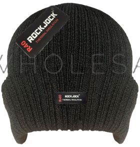 HAI-702R Ribbed Knitted Hats by Rock Jock