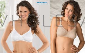 Ladies Soft Cup Bras by Naturana 86545