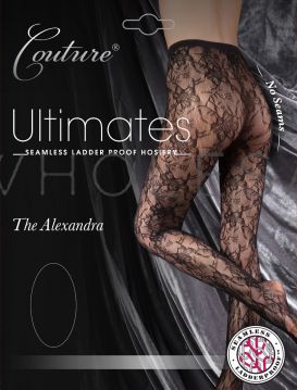 Couture Ultimates - The Alexandra Patterned Tights 1 Pair