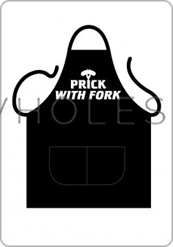 100288 Prick With A Fork BBQ Apron