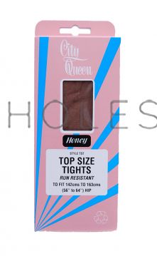 City Queen Top Size Tights Up To 80" Hip 6 pairs