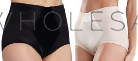 Ladies Firm Control Briefs With Satin Panel by Beauforme